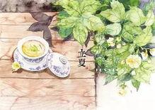 立夏吃瓜图,一场视觉盛宴的立夏吃瓜图解读