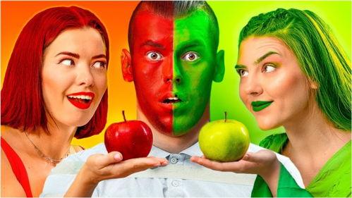 吃瓜女别笑挑战